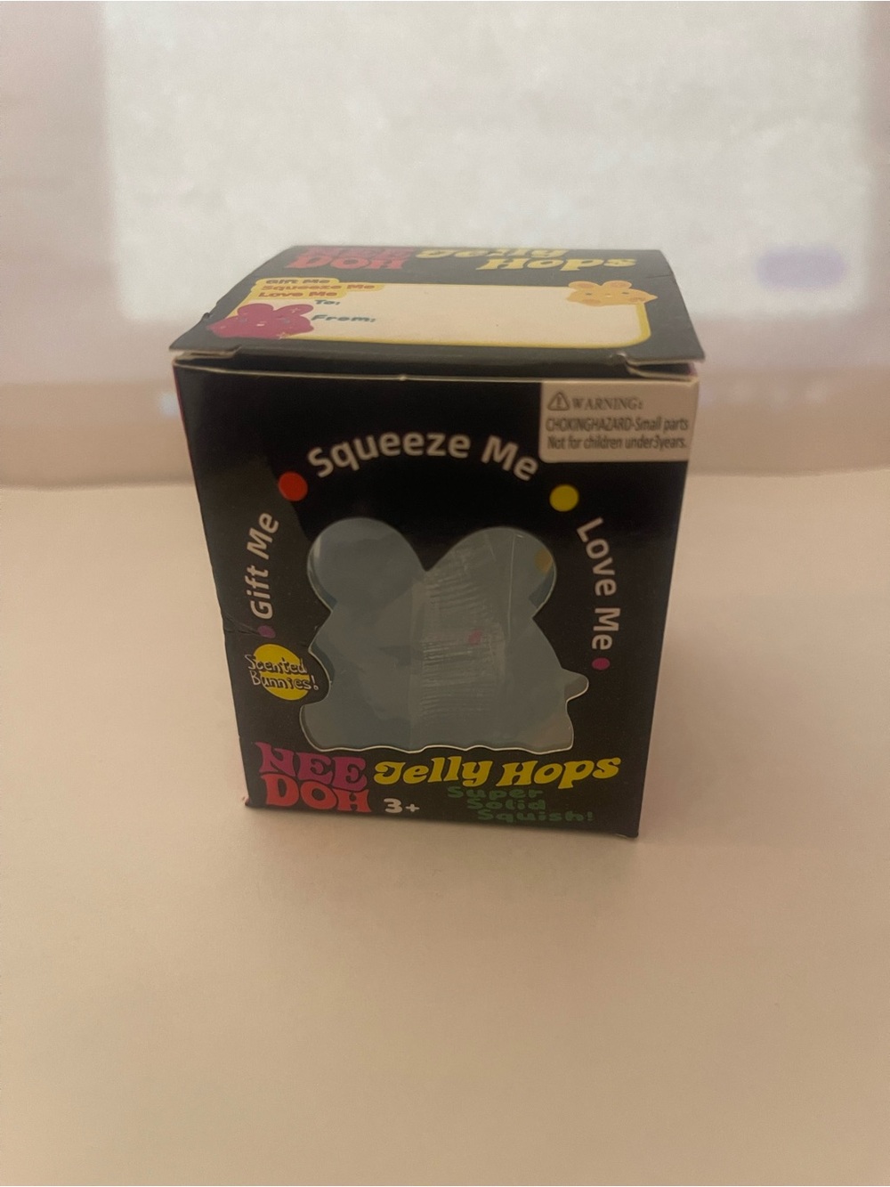 Jelly Hops Squeeze Toy - Black Packaging